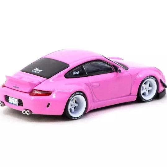 Tarmac Works RWB 997 Toyo Tires Pink Hobby64 1 64 Diecast Model Toy Vehicle