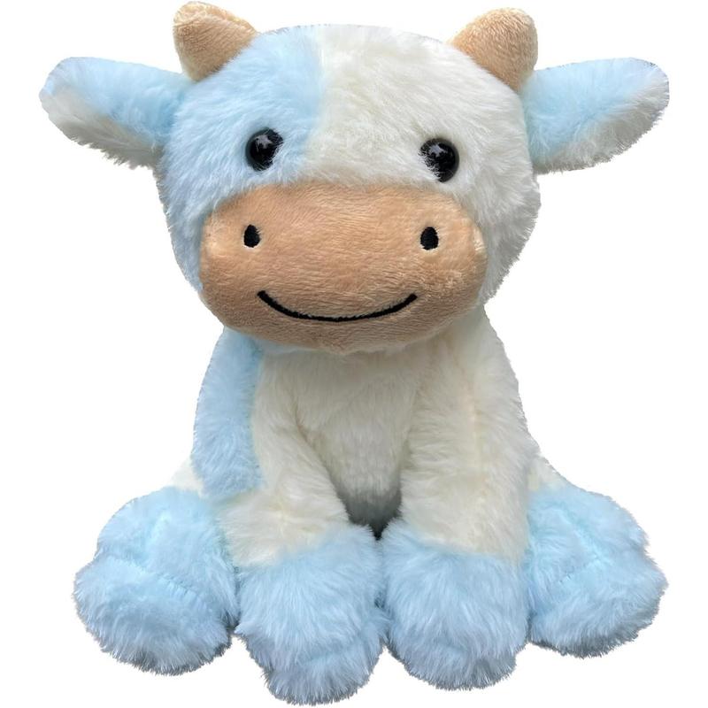 9 Inch Cow Plush Animal Soft Plush Cute Cow Toy for Kids Boys Girls