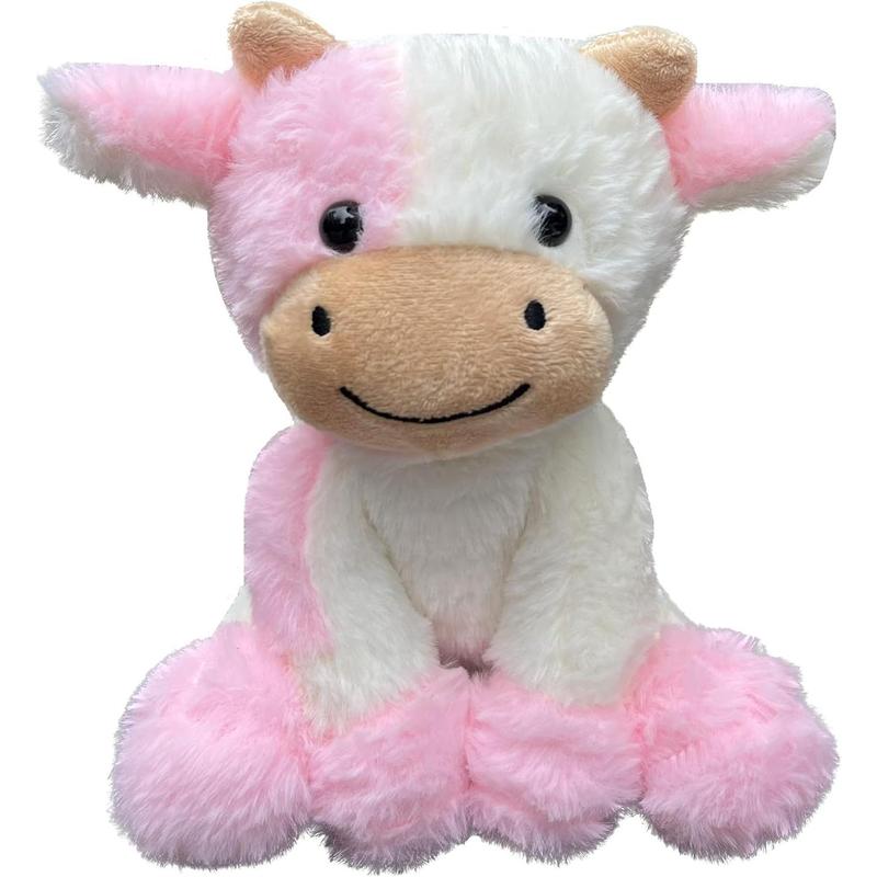 9 Inch Cow Plush Animal Soft Plush Cute Cow Toy for Kids Boys Girls