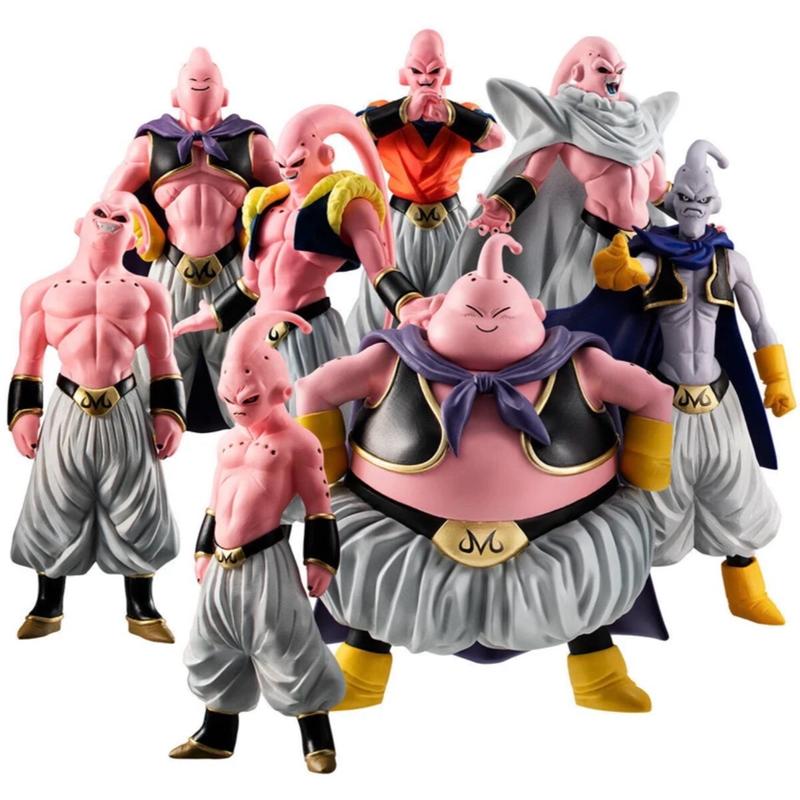 8pcs set  Anime Dragon Ball Z Super Buu Figure Majin Buu Figurine