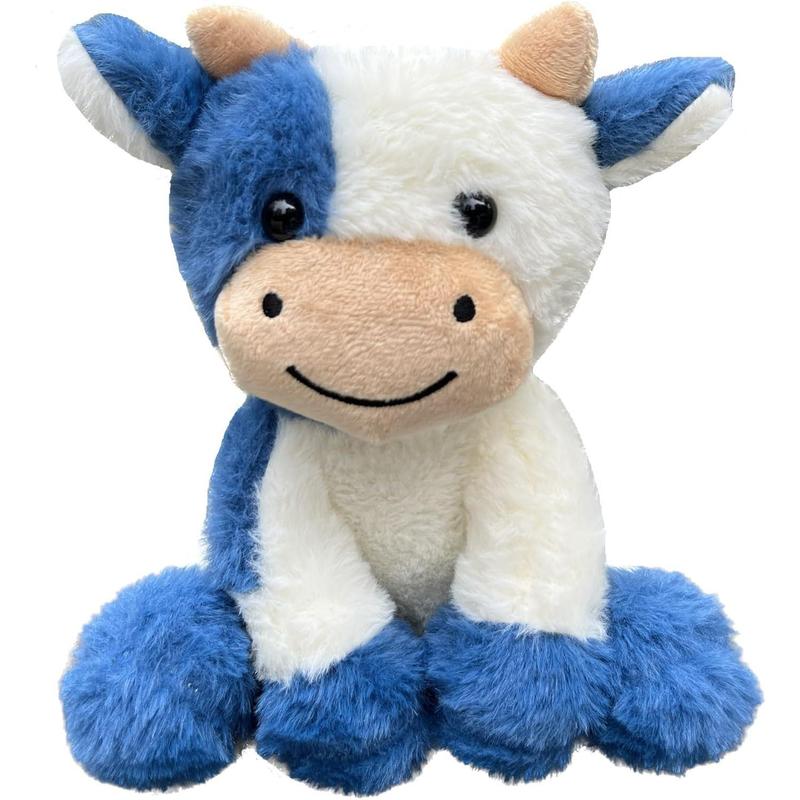 9 Inch Cow Plush Animal Soft Plush Cute Cow Toy for Kids Boys Girls