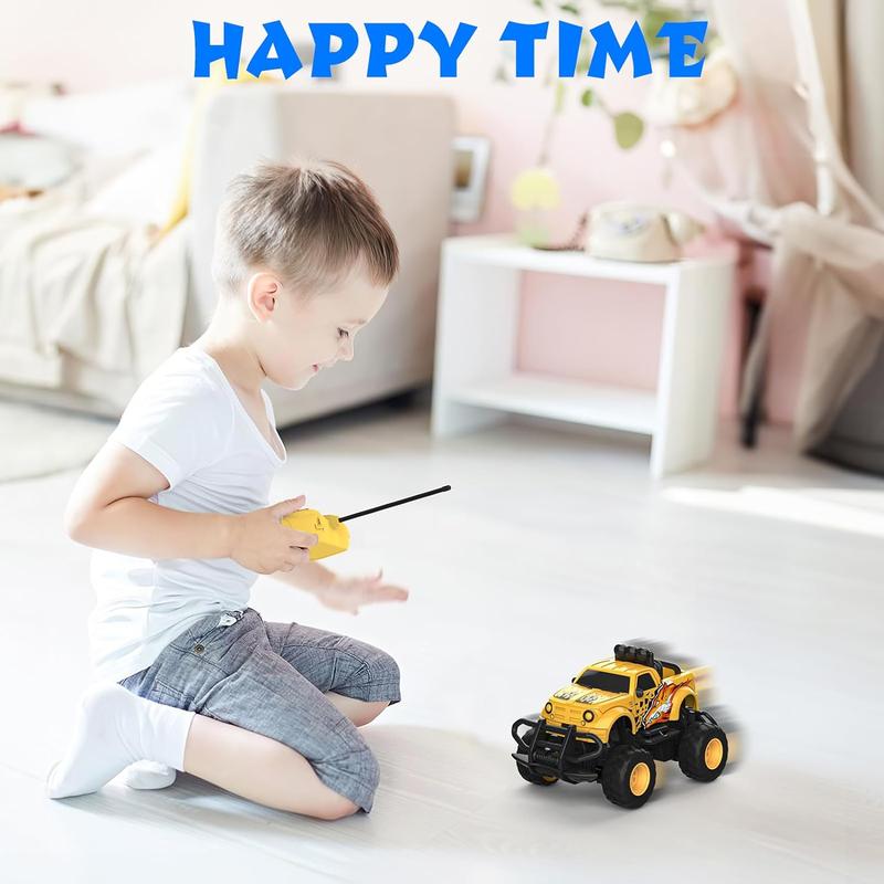 Christmas gift for kids Cool Wolf Design Remote Control Car for Boys, 1:43 Scale Mini RC Car for Kids, Car Toys Truck Xmas Birthday Gifts for Toddlers Boys