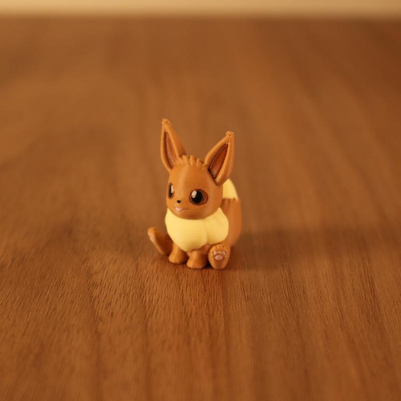 Pokemon Eeveelutions Pokepal Figure - 3D Printed Tactile Fidget Toy