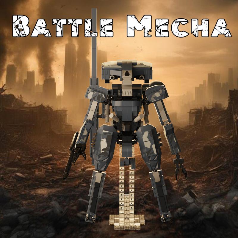 Best Battle Mecha Robot Building Blocks Set, Perfect Halloween & Christmas Toys and Gifts for Fans and Kids (867 pcs)