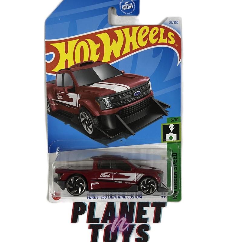 Hot wheels ford f-150 lightning custom diecast car - 1:64