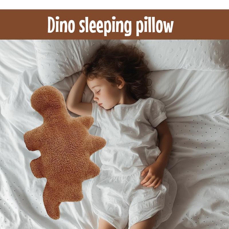 Dino Nugget Pillow Plush, Soft Dinosaur Nugget Pillow for Kids,  Fun and Comfy Dino Chicken Nugget Pillow for Playtime and Cuddles Christmas Gifts