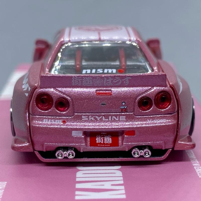 Kaido House 1:64 Nissan skyline GTR R34 Pink