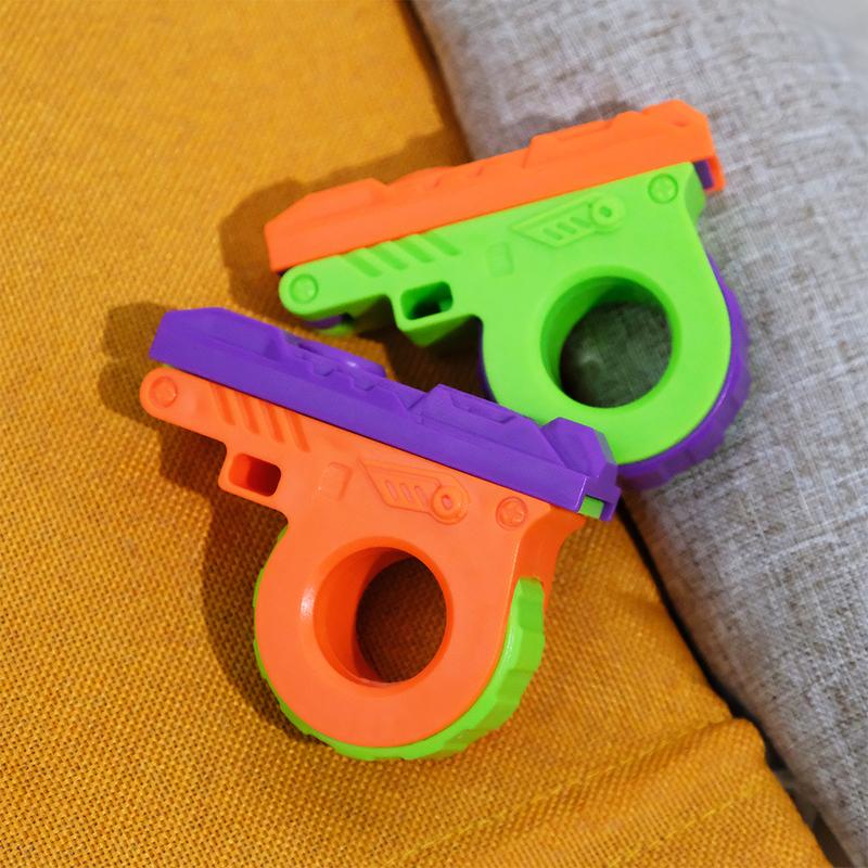 Fidget Slider Whistle Toy, 3D Printed Fidget Slider Toy, Stress Relief Gadget, Everyday Carry Finger Toy Ideal for ASMR, ADHD, Ages 3+ fidget slider