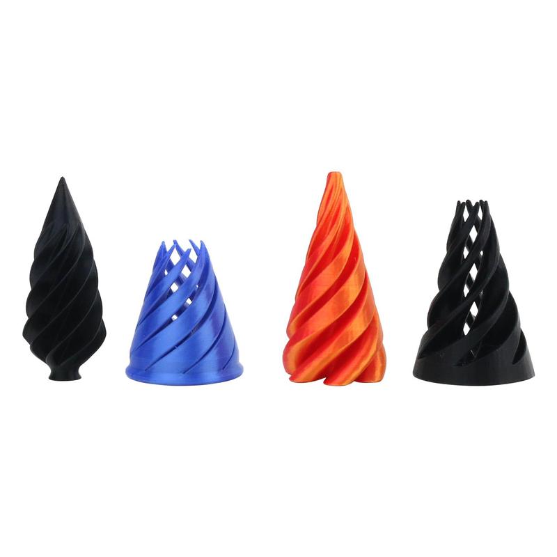 3D Printed Spiral Cone, 1 Count 2 Counts Stress Relief Toy, Three-dimensional Spiral Creative Educational Toy, Novelty Toy for Kids & Adults