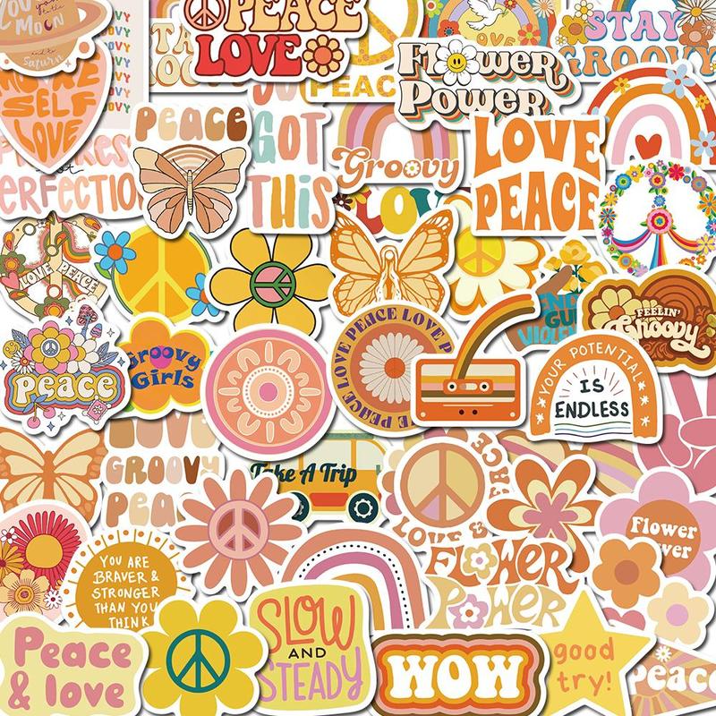 Cartoon Sticker, 50pcs set Cartoon Sticker, Waterproof Self Adhesive Decal, DIY Creative Sticker for Gifts & Scrapbook & Phone Case