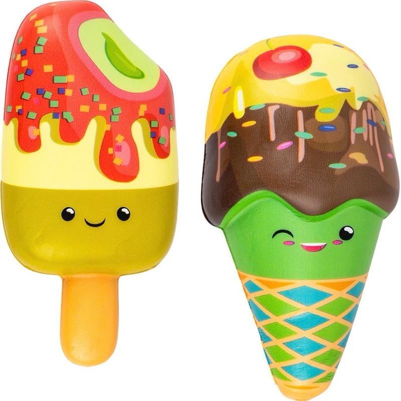 Squishy Ice Cream and Popsicle 4.5in Random