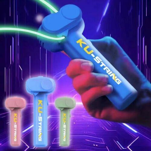 CHRISTMAS SALE 51% | Loop Lasso Nano - The Original Glow-in-The-Dark String Shooter Toy- Built-in UV Blacklight- Safe Interactive STEM Learning Toy- Viral Stocking Stuffer Gadget- Holiday Family Game Night Fun- Christmas gift .