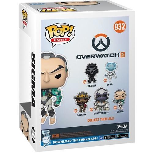 FUNKO POP! GAMES: Overwatch 00M - Sigma  [Collectible Figurine Statue Bust] Vinyl figurine statue