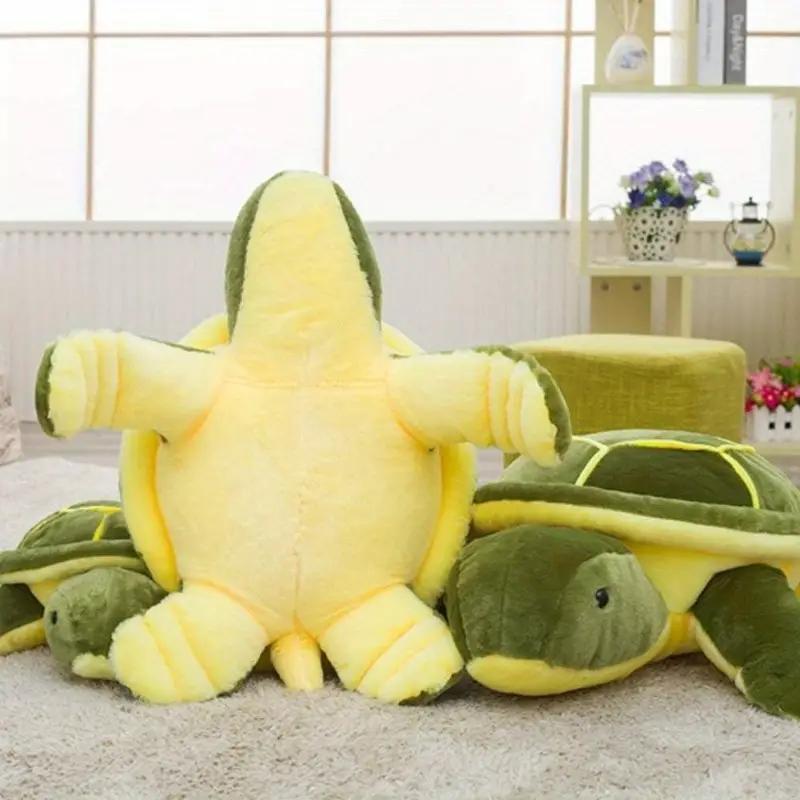 Summer Cute Sea Turtle Design Plush Toys, 1 Count Stuffed Animal Plushie, Soft Comfy Plush Cushion, Lovely Pillow, Fun Gifts, Home Decorations