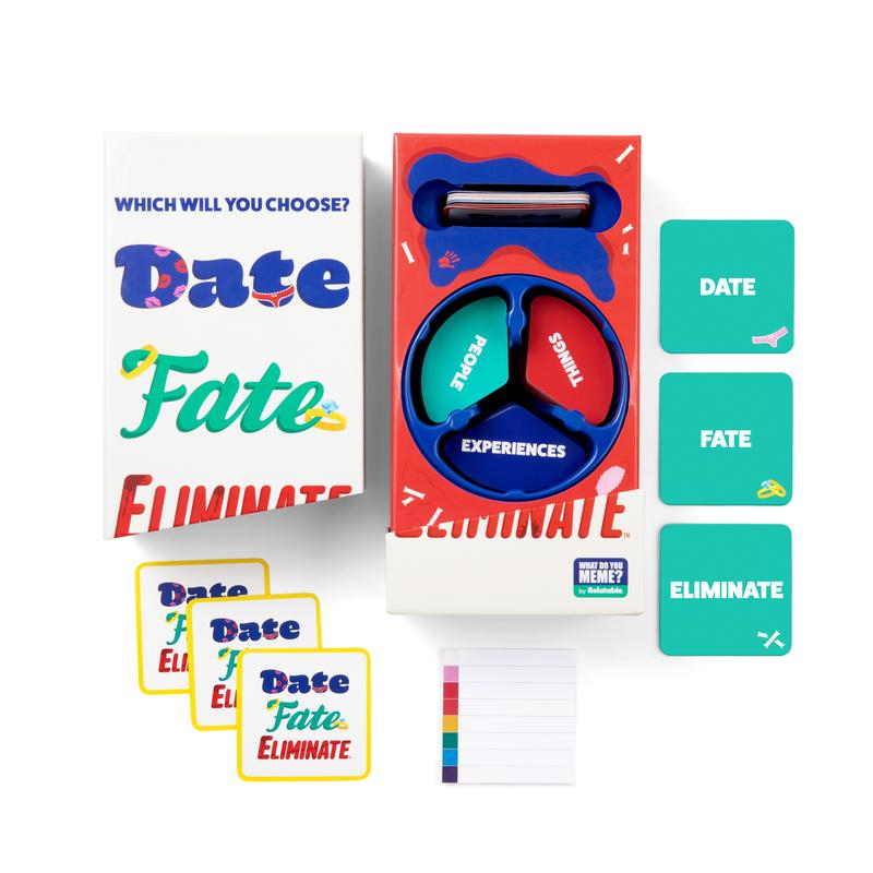 Date Fate Eliminate Card Game by What Do You Meme? - 450 Cards