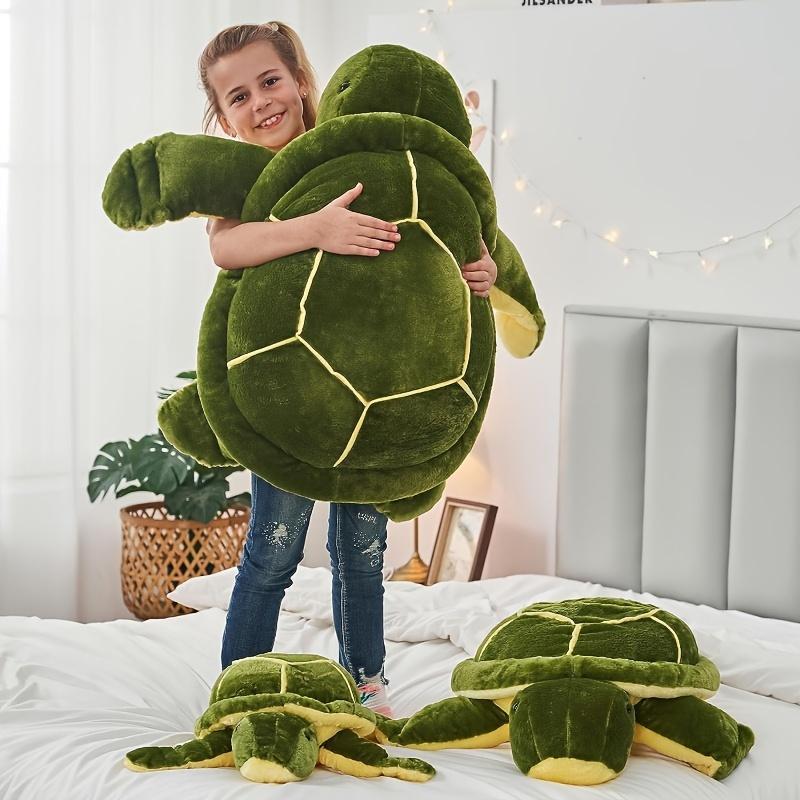 Summer Cute Sea Turtle Design Plush Toys, 1 Count Stuffed Animal Plushie, Soft Comfy Plush Cushion, Lovely Pillow, Fun Gifts, Home Decorations