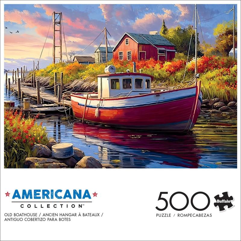 500 Perfect Puzzles for Adult Puzzle Challenge Game Night - Completed puzzle sizes of 21.25 x 15.00