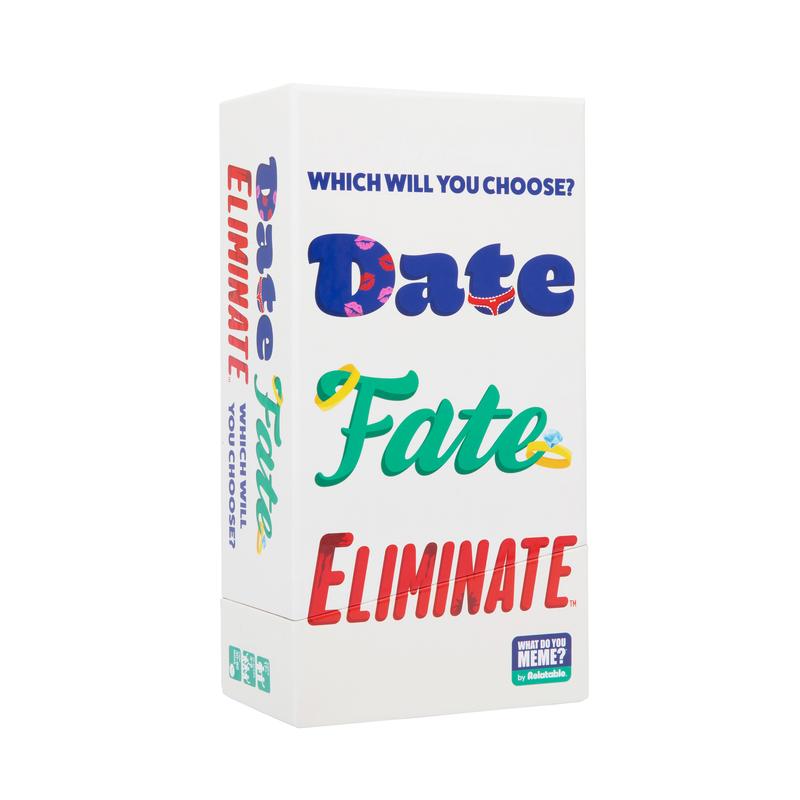 Date Fate Eliminate Card Game by What Do You Meme? - 450 Cards