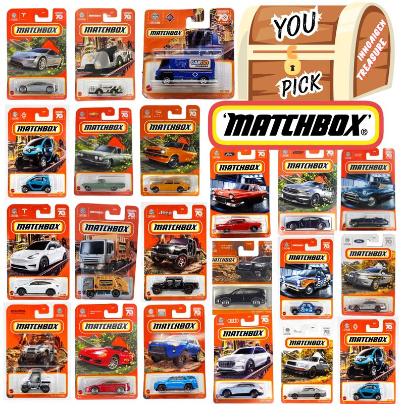 Matchbox Cars Mainlines You Pick Diecast Toy Vehicles with Moving Parts pura pinche pandilla diecast family