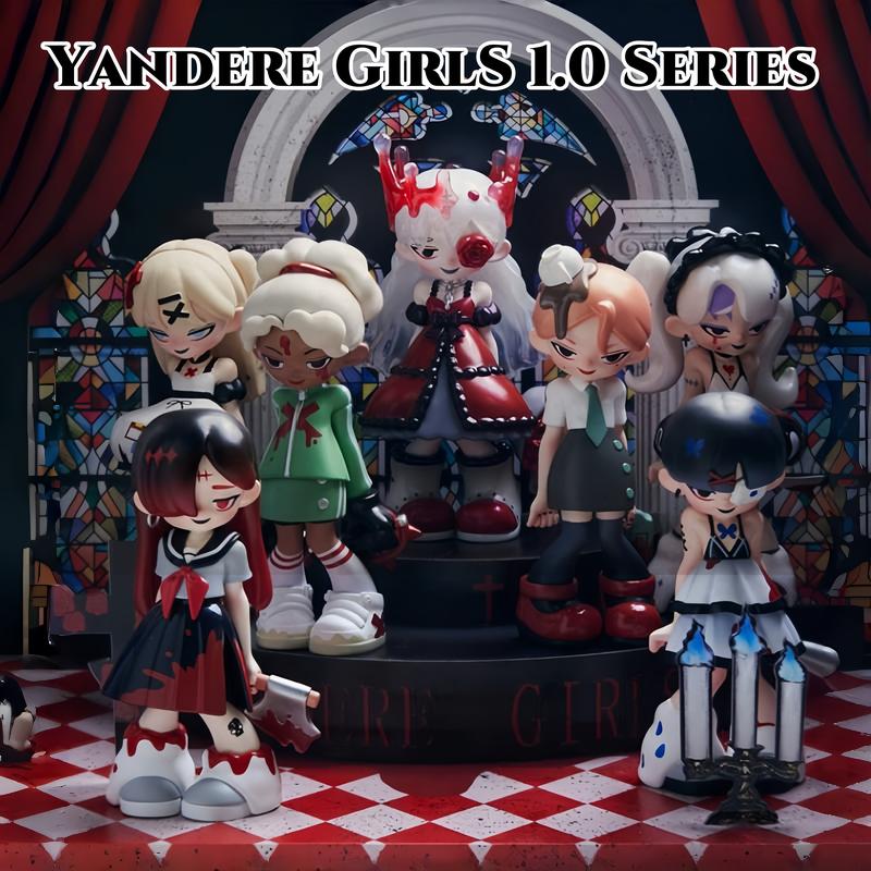 Yandere Girl Series Personalized Collection Blind Box , Action Figures , Toys Figures, Artistic Design, Collector's Item zsiga blindboxes