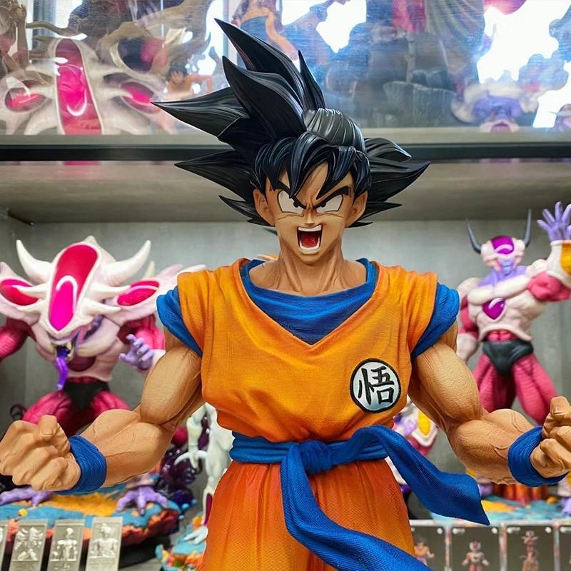 Anime Dragon Ball Son Goku Super Saiyan Figure Action Figure Model Desktop Ornaments Collectibles Models Anime