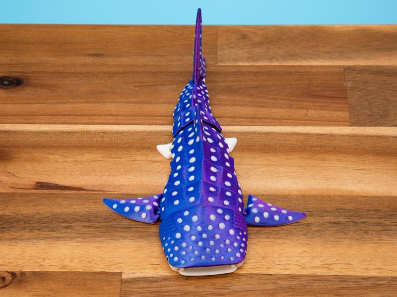 Whale Shark Cute Articulated Fidget - Articulated, Flexible, Fun - Perfect Gift for Shark, Whale, and Ocean Lovers