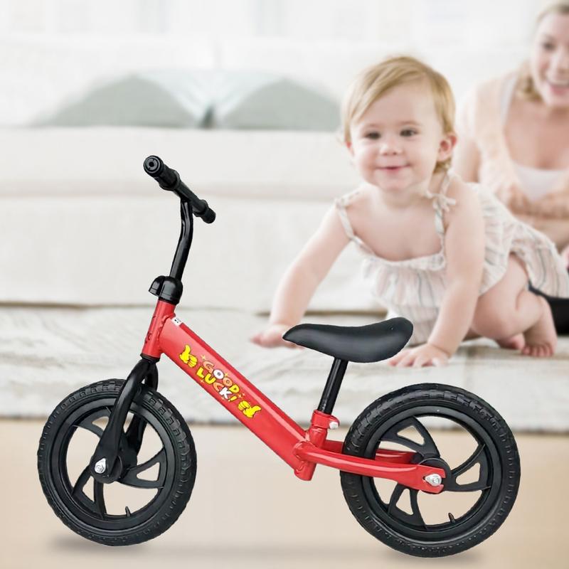 Kids Balance Bike Funny Lightweight Toddler Bike Safe 12 In Wheel Gifts for Kids