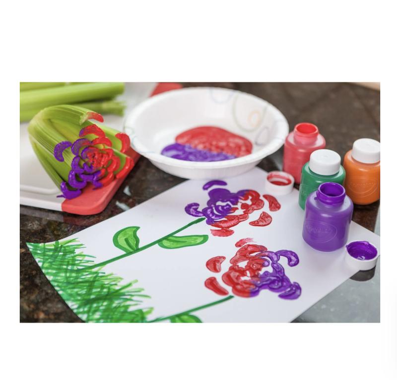 Crayola Washable Kids Paint Set, 10 Ct, Kids Stocking Stuffers, Holiday Arts & Crafts Supplies