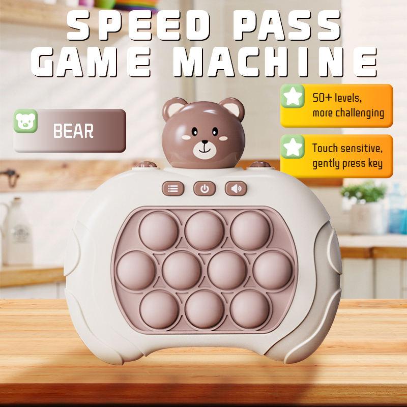 Clearance Sale: Fast-Paced Pop It Game Console with Instant Feedback for Kids Very Low Price