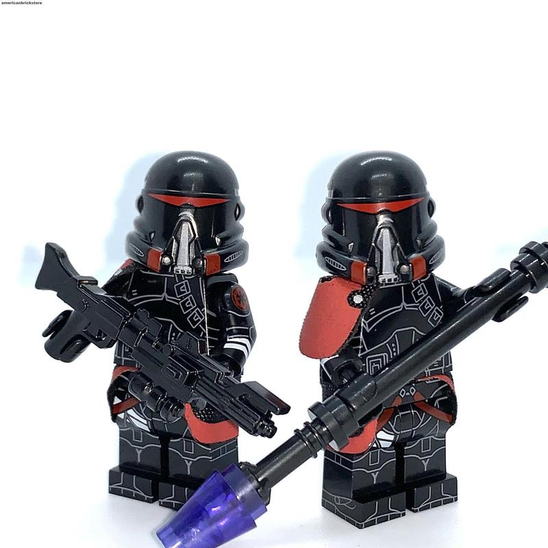 Jedi Cal Kestis and Purge Trooper Minifigures Jedi Fallen Order Clone Troopers