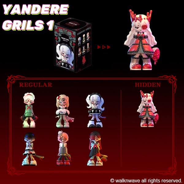 Yandere Girl Series Personalized Collection Blind Box , Action Figures , Toys Figures, Artistic Design, Collector's Item zsiga blindboxes