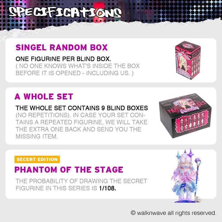 Yandere Girl Series Personalized Collection Blind Box , Action Figures , Toys Figures, Artistic Design, Collector's Item zsiga blindboxes