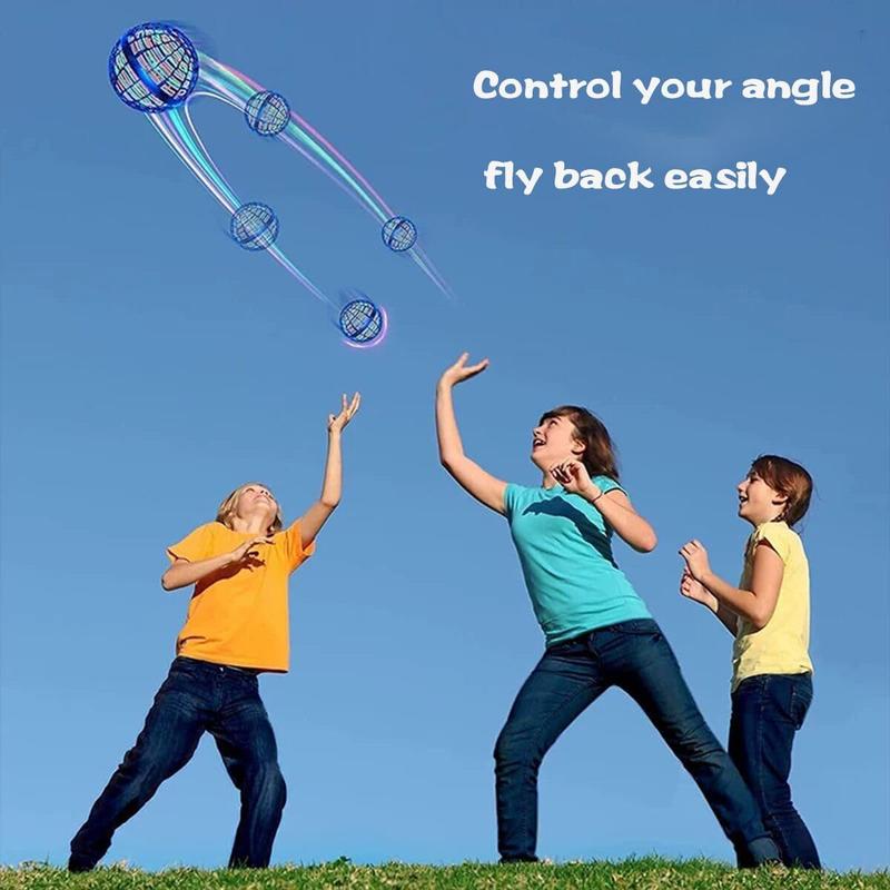 Flying Orb Ball Hand Operated Drones Toy for Kids Boys Girls Teens Christmas Stocking Stuffers Gifts