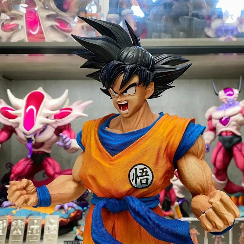 Anime Dragon Ball Son Goku Super Saiyan Figure Action Figure Model Desktop Ornaments Collectibles Models Anime