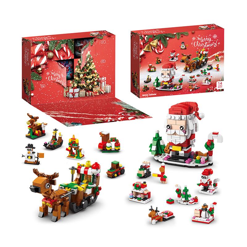 2024 Advent Calendar - 12 Days of Christmas Countdown Blocks - 605 Pcs - STEM Toy Christmas Gifts - For Ages 10+