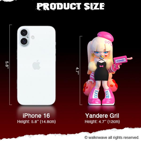 Yandere Girl Series Personalized Collection Blind Box , Action Figures , Toys Figures, Artistic Design, Collector's Item zsiga blindboxes