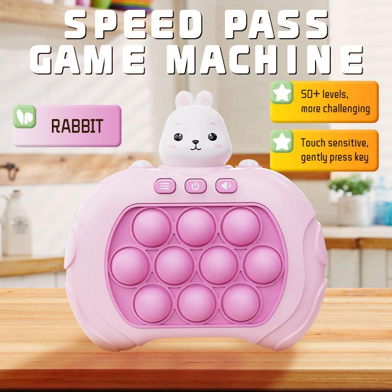 Clearance Sale: Fast-Paced Pop It Game Console with Instant Feedback for Kids Very Low Price