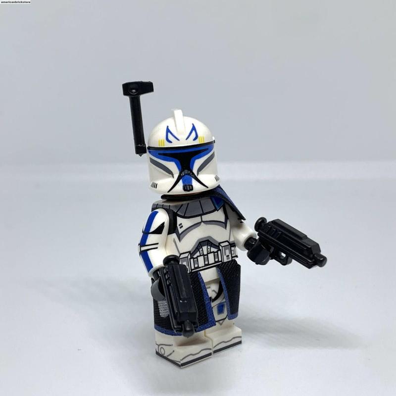 Phase 1 Clone Trooper Minifigures Star Captain Rex Commander Cody Commander Wolffe Muunilinst ARC Trooper Clone Wars