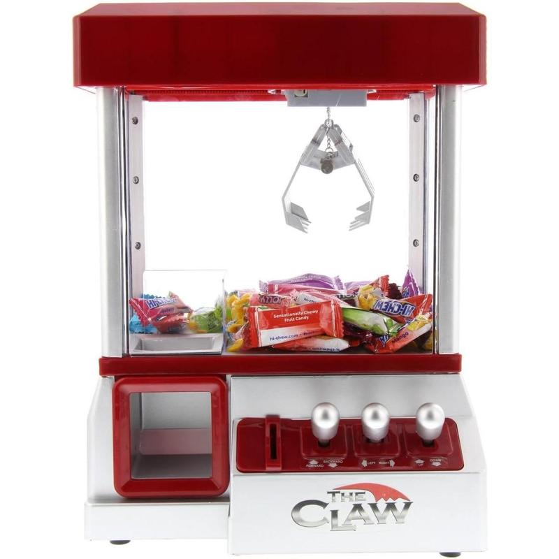 Etna Electronic Arcade Claw Machine - Toy Grabber Machine with Flashing LED Lights and Sound