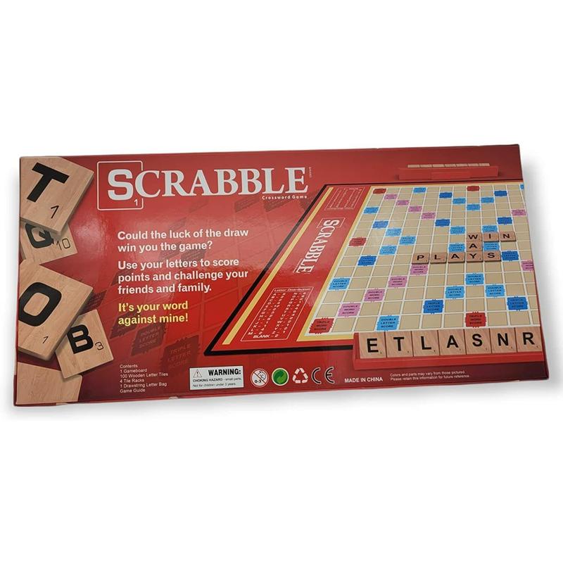 Scrabble Game Crossword Board Game NEW Does not apply