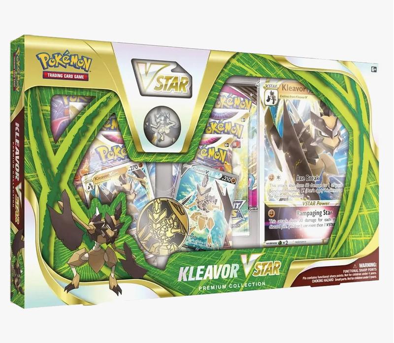 Pokemon TCG: Kleavor VSTAR Premium Collection - English Version