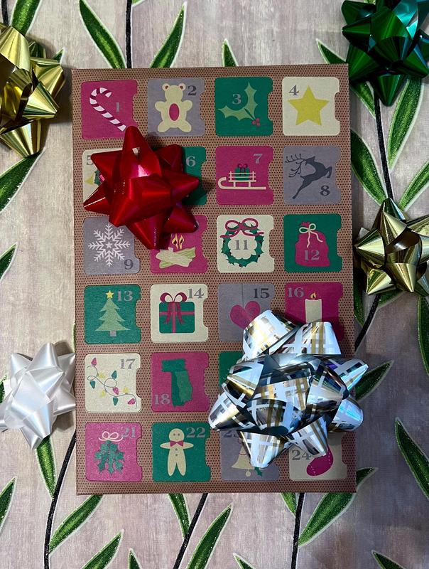 Advent Calendar 12 Days of Christmas with 12 Mini Animal Toys Inside