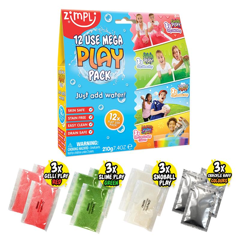 Zimpli Mega Play Pack - 12 Use Pack