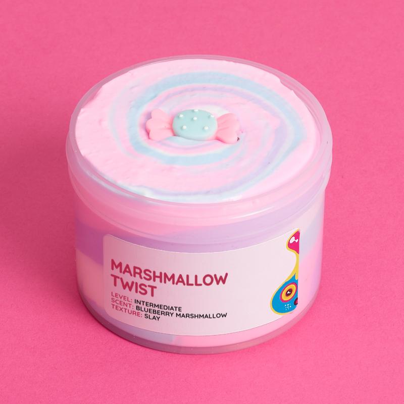 Marshmallow Twist Slime