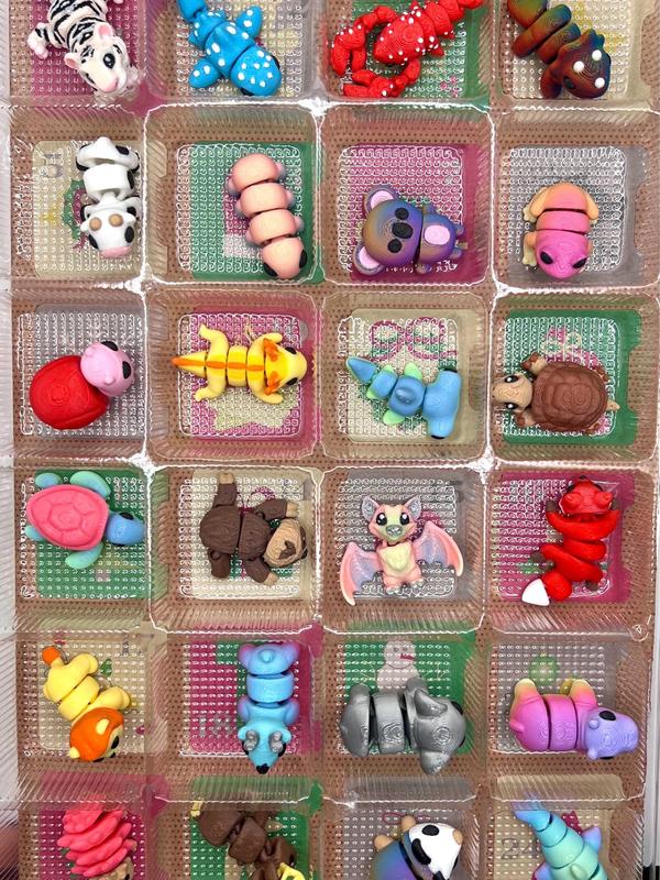 Advent Calendar 12 Days of Christmas with 12 Mini Animal Toys Inside