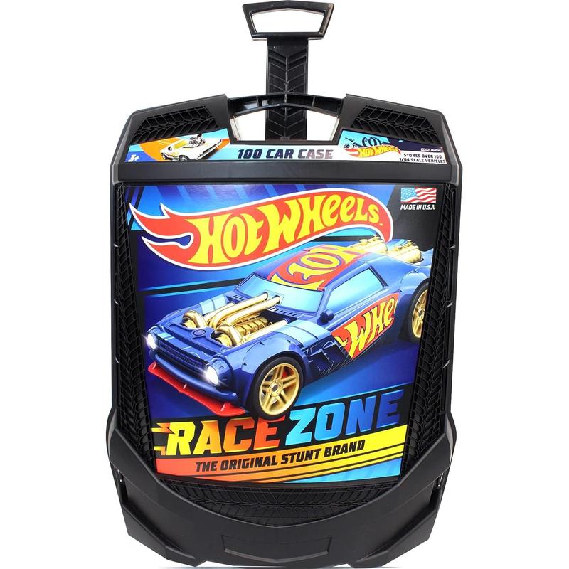 s Hot Wheels 100 Car Rolling Storage Case