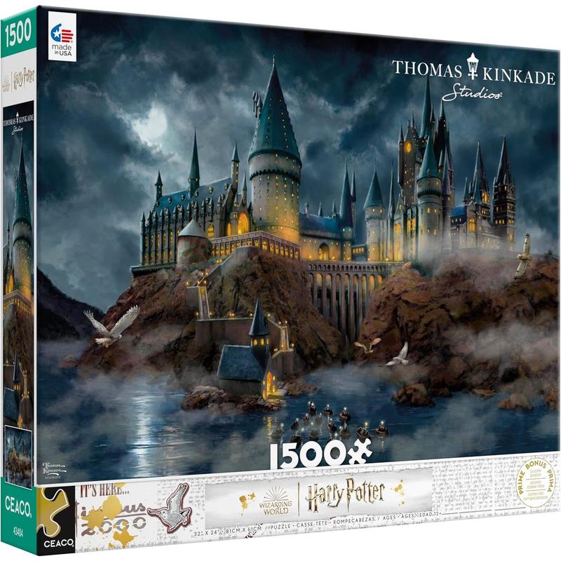 Thomas Kincaid - Harry Potter - Hogwarts Castle -1500 puzzle pieces