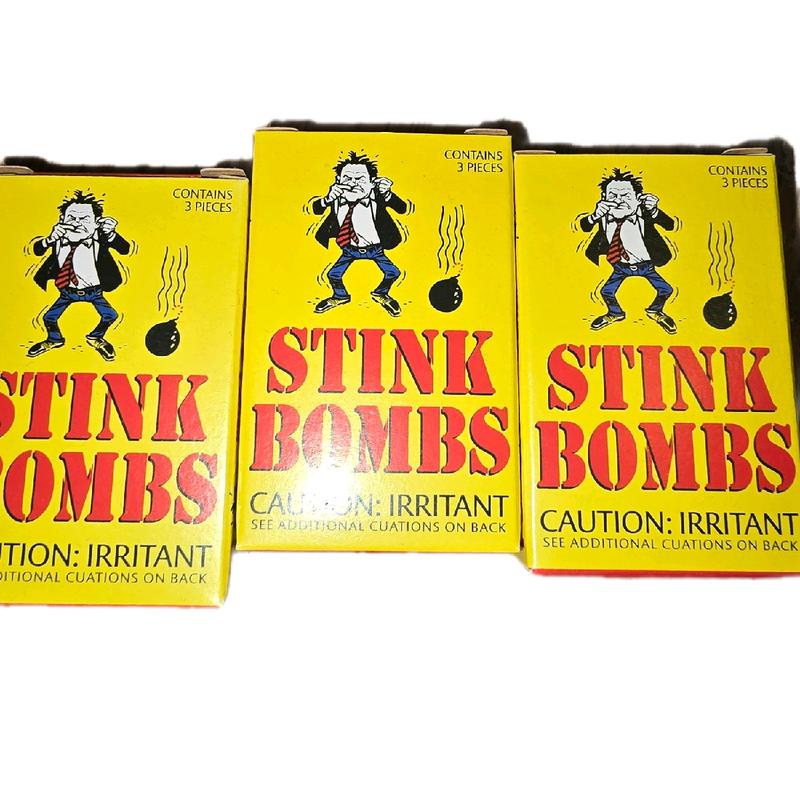 Stink Bombs - Fart Smell - Gag Joke Prank - Rotten Fun - Novelty Toy