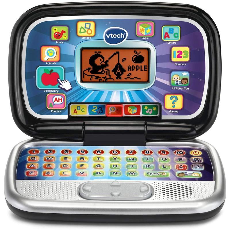 Play Smart Preschool Laptop, Black