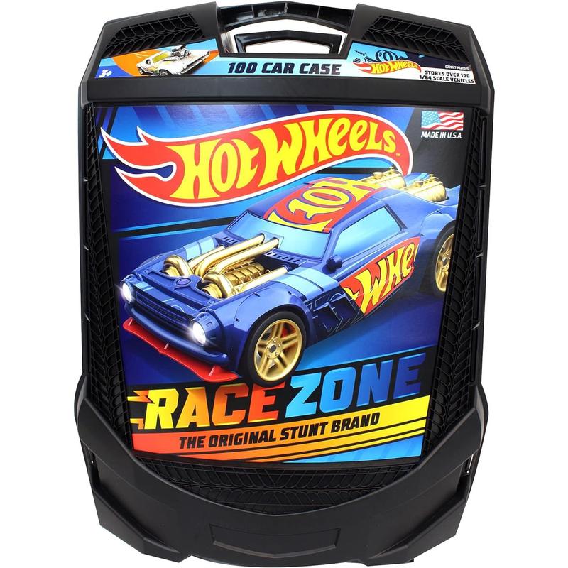 s Hot Wheels 100 Car Rolling Storage Case